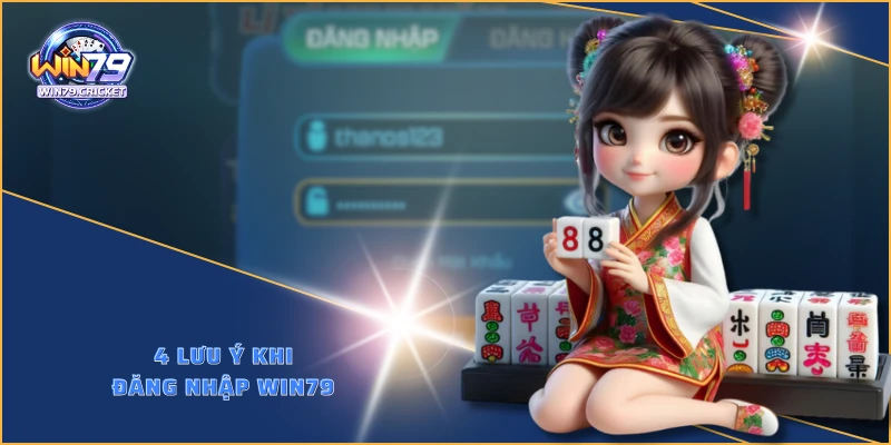 4 lưu ý khi đăng nhập WIN79